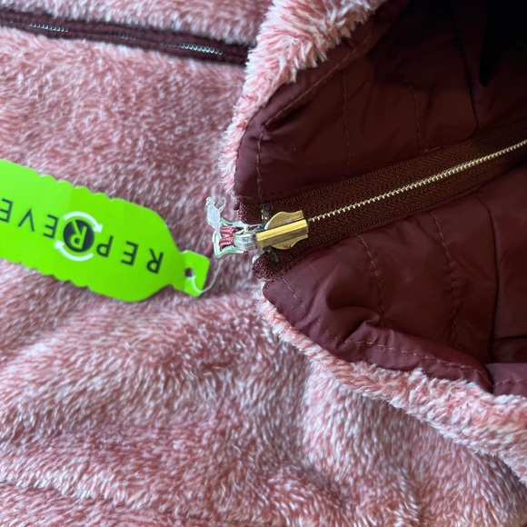 Free Country Repreve Reversible NWT Purple Maroon Vest Fleece Lined Size XL - Picture 8 of 9